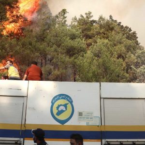 حرائق اللاذقية تحت السيطرة بدعم عربي وانتقال لمرحلة التبريد